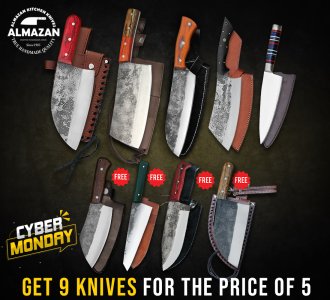 The Ultimate Kitchen Knife Set - Get Them All !!